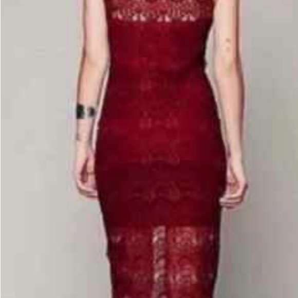 Free people intimately peekaboo lace dress - Picture 2 of 3